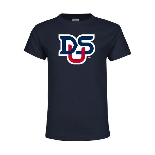  Youth Navy T Shirt - DSU Ligature