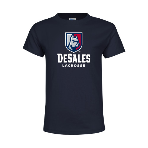  Youth Navy T Shirt - Lacrosse