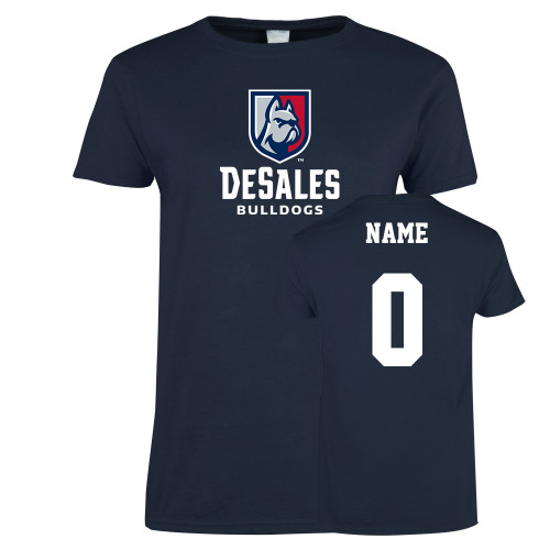  Womens Short Sleeve Navy Tee - Primary Logo