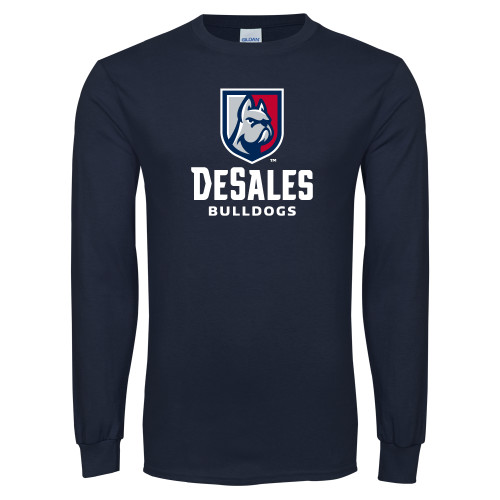  Navy Long Sleeve T-Shirt - Primary Logo