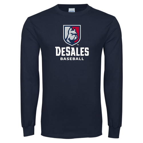  Navy Long Sleeve T-Shirt - Baseball
