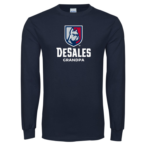  Navy Long Sleeve T-Shirt - Grandpa