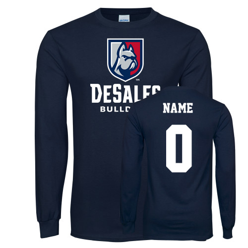  Navy Long Sleeve T-Shirt - Primary Logo