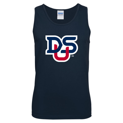  Navy Tank Top - DSU Ligature