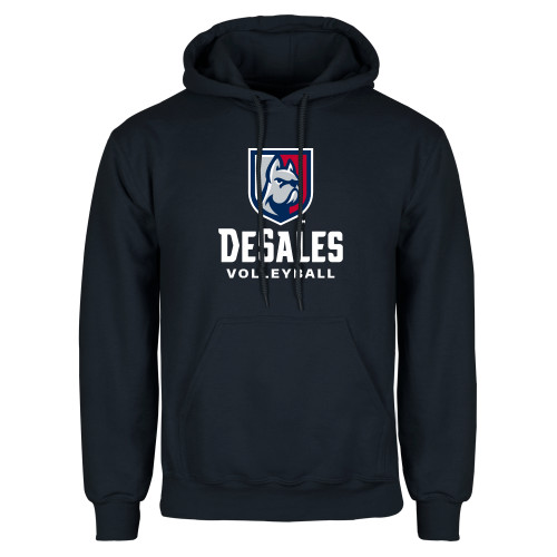  Navy Fleece Hoodie - Volleyball