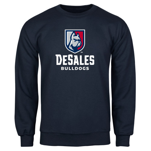  Navy Fleece Crew - Primary Logo