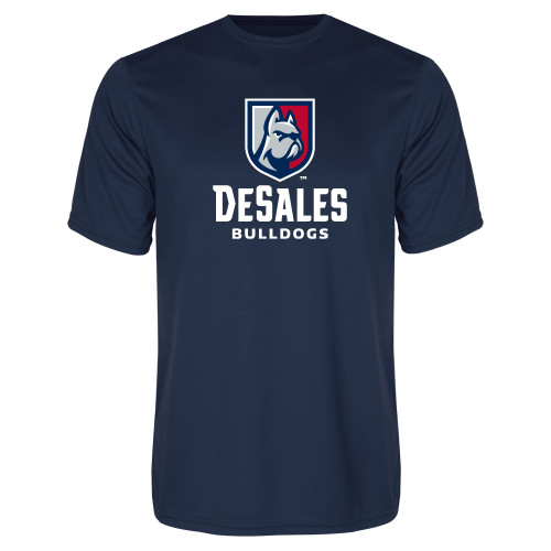  Navy Performance Tee - Primary Logo