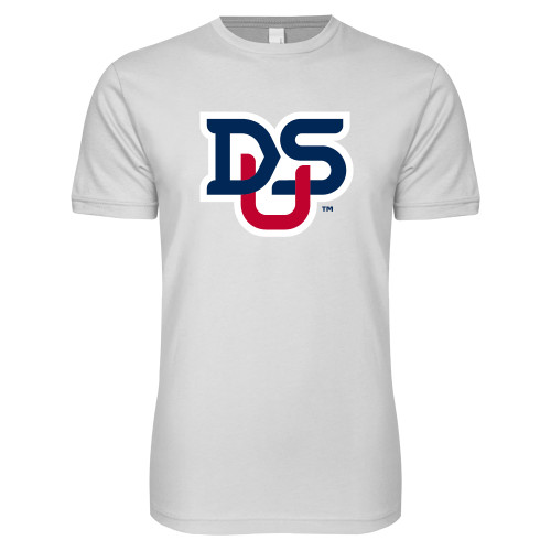  Next Level White SoftStyle T Shirt - DSU Ligature