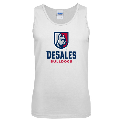  White Tank Top - Primary Logo