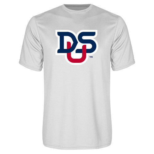  White Performance Tee - DSU Ligature