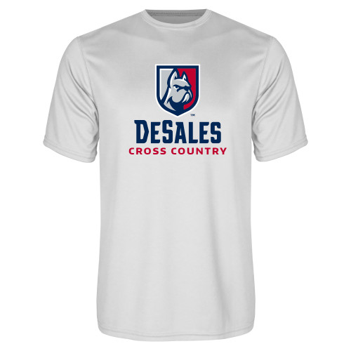  White Performance Tee - Cross Country