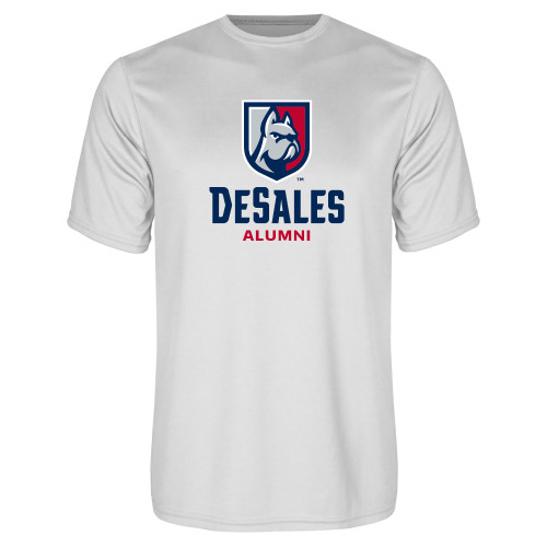 White Performance Tee - Alumni