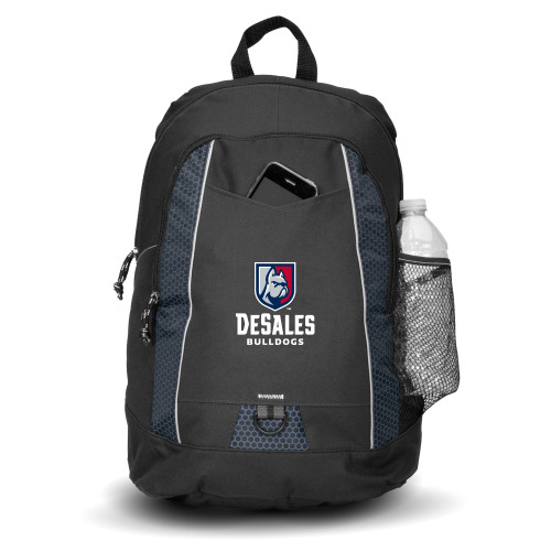  Black Impulse Backpack - Primary Logo