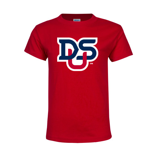  Youth Red T Shirt - DSU Ligature