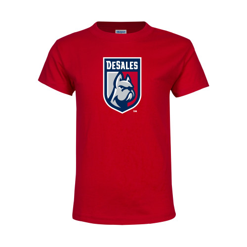 DeSales Youth Red T Shirt-XS