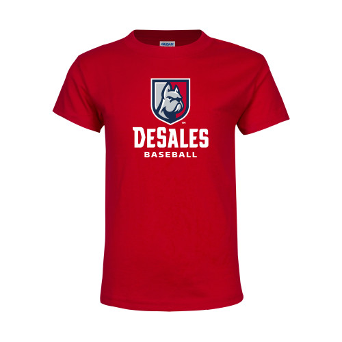  Youth Red T Shirt - Baseball