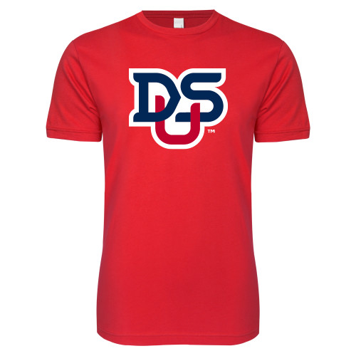  Next Level Red Softstyle T Shirt - DSU Ligature
