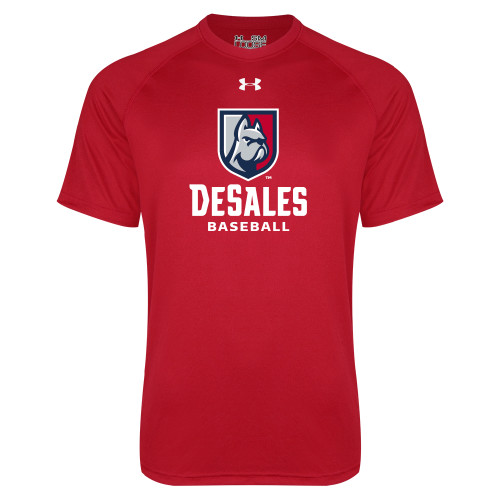  Under Armour Red Tech Tee - Baseball