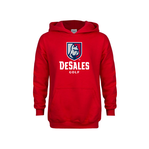  Youth Red Fleece Hoodie - Golf