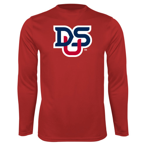 Main Image for  Red Performance Long Sleeve Shirt