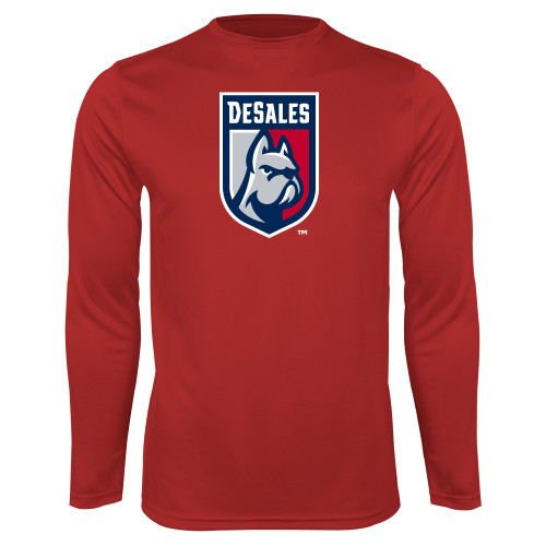 Main Image for  Red Performance Long Sleeve Shirt