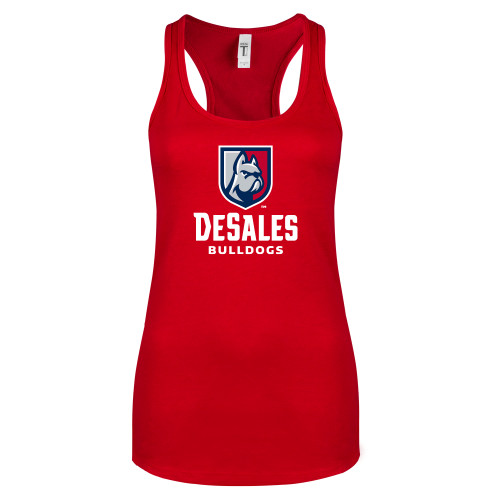  Next Level Racerback Tank Red - Primary Logo
