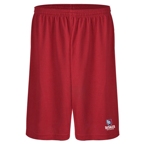  Red Performance Classic 9 Inch Short - Primary Logo
