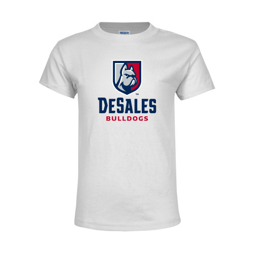  Youth White T Shirt - Primary Logo