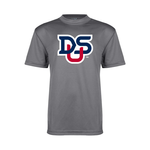  Youth Performance Grey Concrete Tee - DSU Ligature
