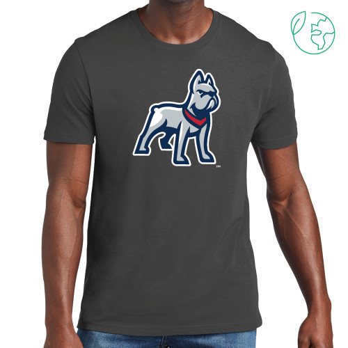  Allmade Dark Grey Organic Cotton Tee - Bulldog Full Body