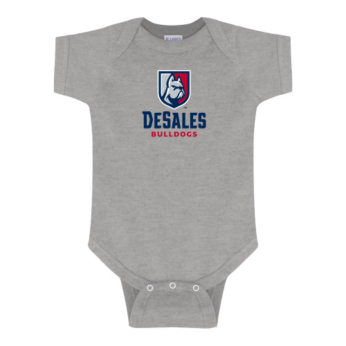  Grey Infant Onesie - Primary Logo