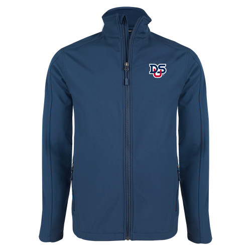  Navy Softshell Jacket - DSU Ligature
