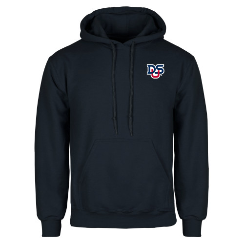  Navy Fleece Hoodie - DSU Ligature