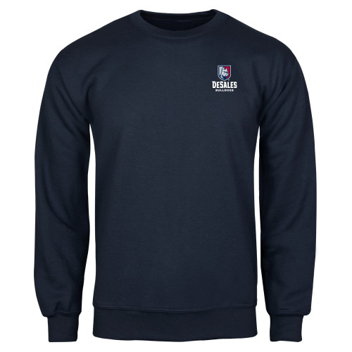  Navy Fleece Crew - Primary Logo