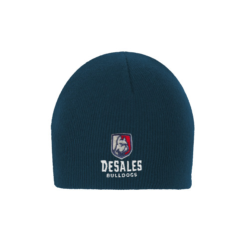  Navy Knit Beanie - Primary Logo