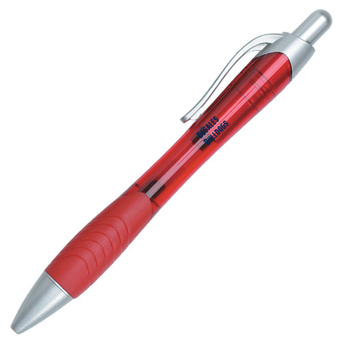  Metallic Mykonos Red Pen - Wordmark
