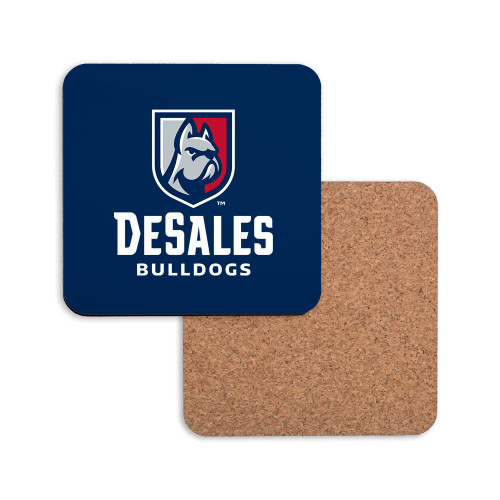  Hardboard Coaster w/Cork Backing - Primary Logo