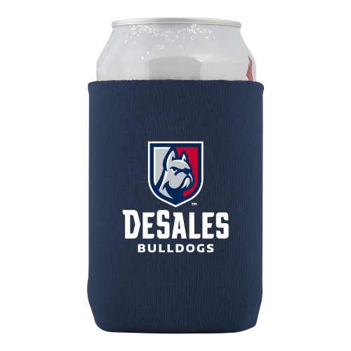  Neoprene Navy Can Holder - Primary Logo