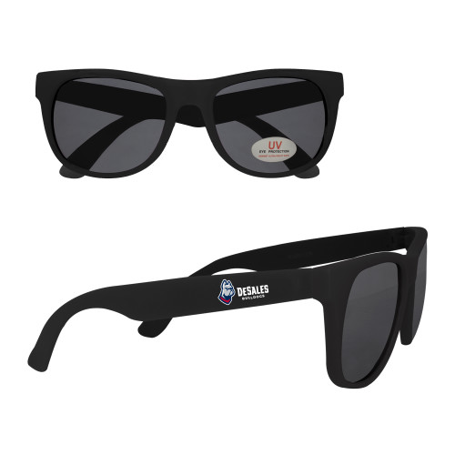  Black Sunglasses - DeSales Bulldogs w/ Bulldog Head