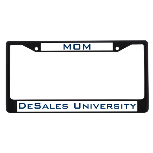  Mom Metal License Plate Frame in Black - Mom