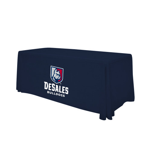  Navy 6 foot Table Throw - Primary Logo