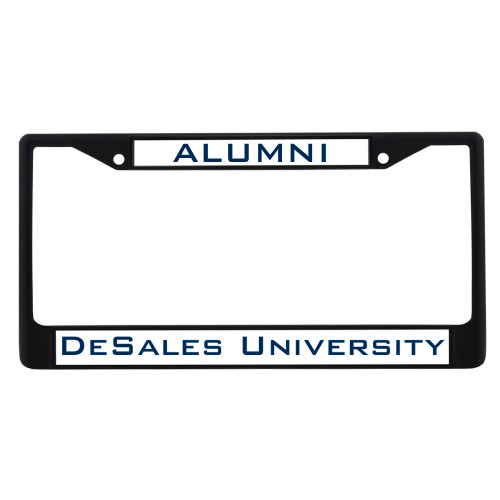  Alumni Metal License Plate Frame in Black - Alumni