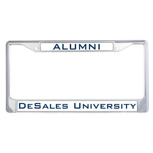 Alumni Metal License Plate Frame in Chrome - Alumni