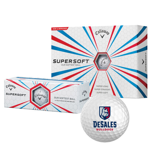  Callaway Supersoft Golf Balls 12/pkg - Primary Logo