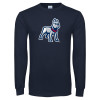 Thumbnail image for  Navy Long Sleeve T-Shirt
