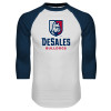 Thumbnail image for  White/Navy Raglan Baseball T Shirt