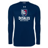 Thumbnail image for  Under Armour Navy Long Sleeve Tech Tee