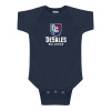 Thumbnail image for  Navy Infant Onesie