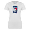 Thumbnail image for  Next Level Womens White Boyfriend Tee