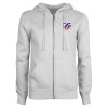 Thumbnail image for  ENZA Womens White Fleece Full Zip Hoodie